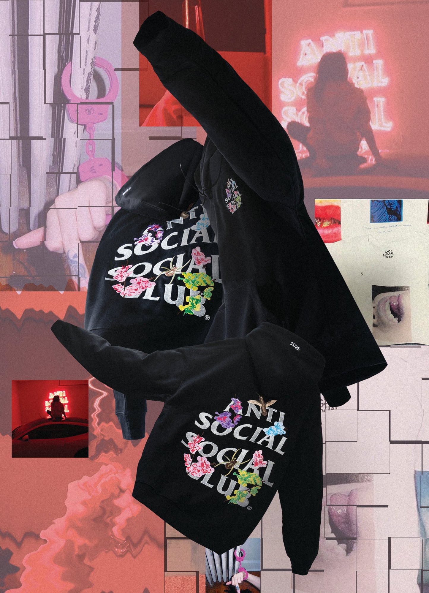 ASSC 2025 Club Sudadera con Capucha Negra