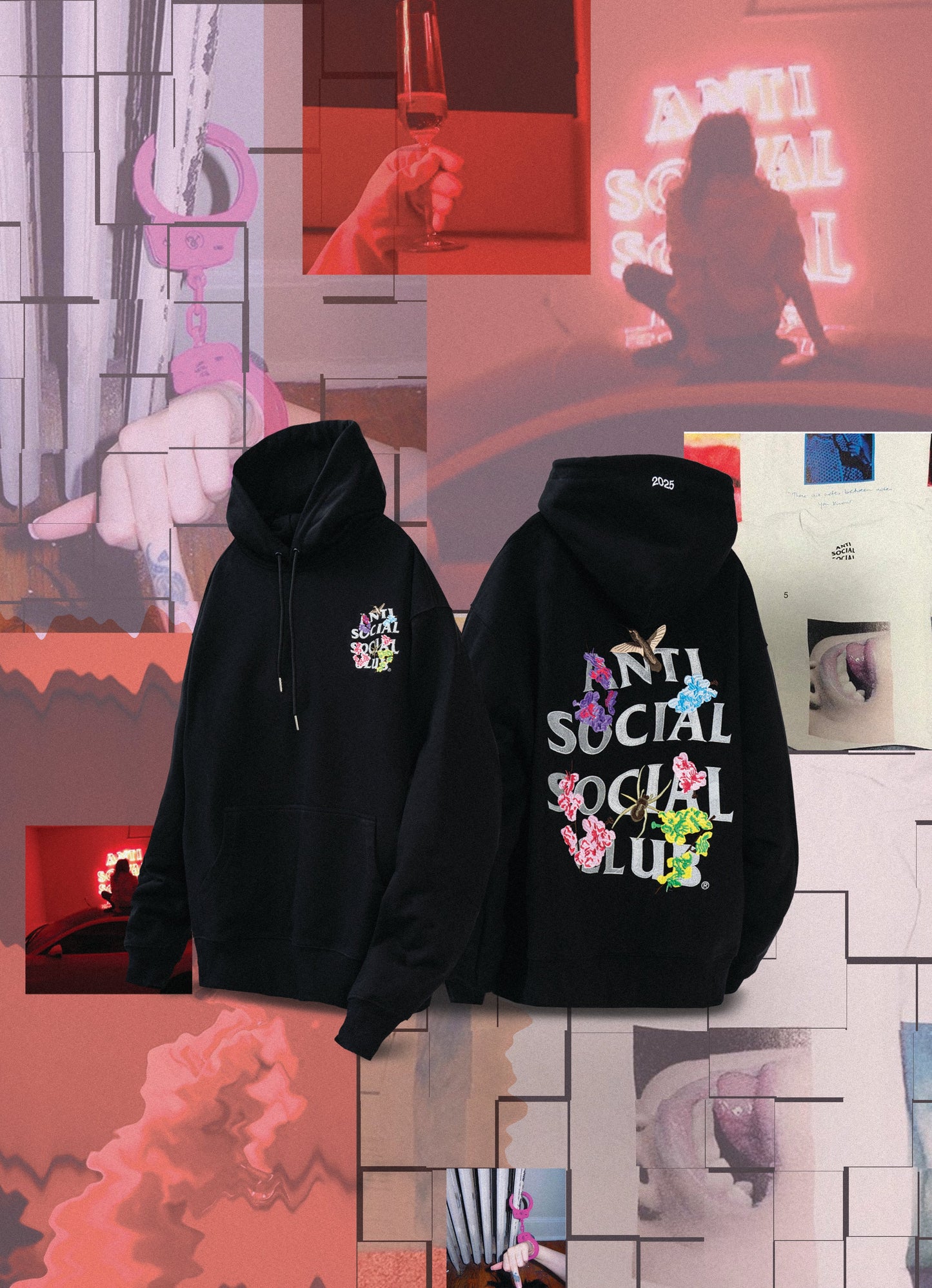 ASSC 2025 Club Sudadera con Capucha Negra