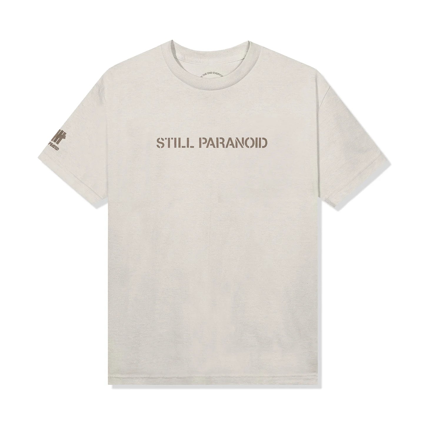 Camiseta ASSC x Undefeated Still Paranoid