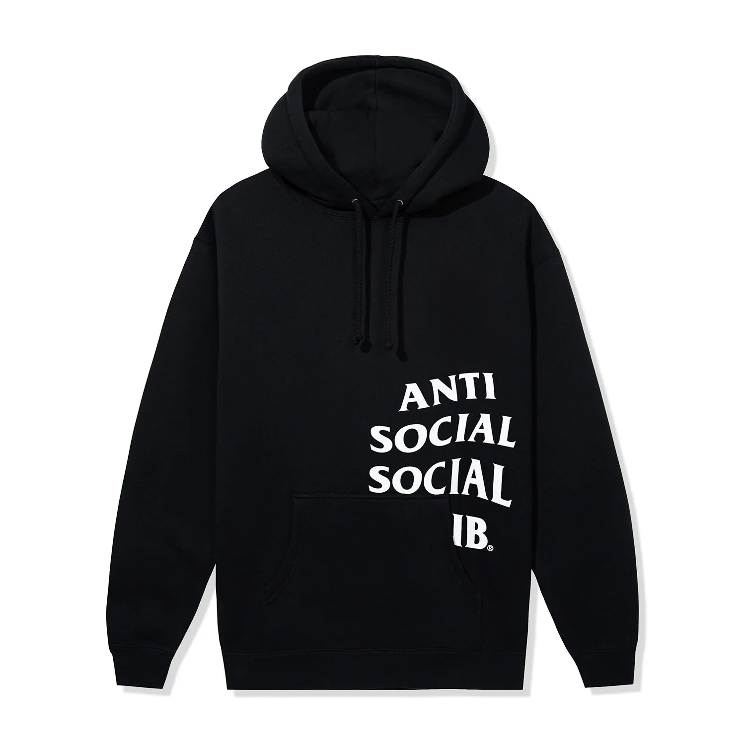 Cut Off Logo Hoodie Maroon – AntiSocialSoclalClub